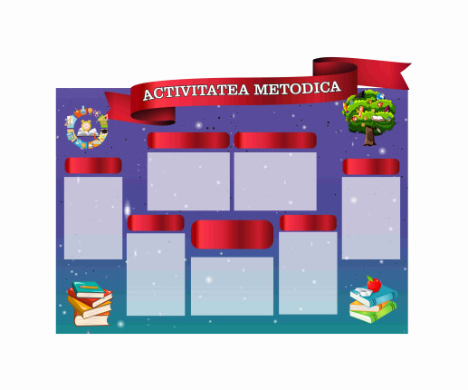 Panou informativ Activitatea metodică
