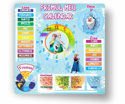 Primul meu calendar - Elsa