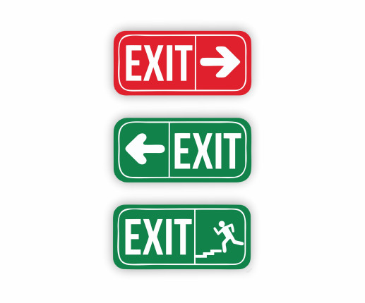Табличка  EXIT