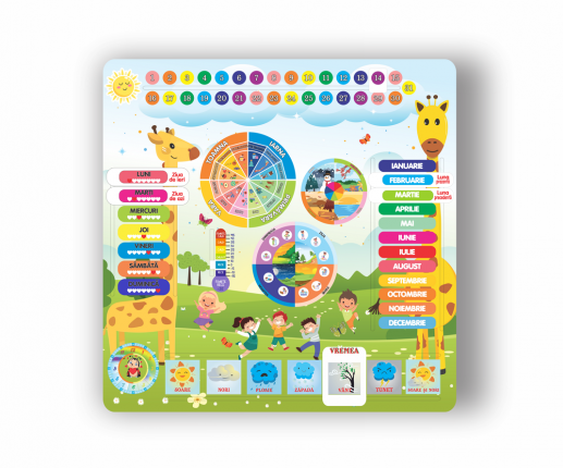 Calendarul Naturii  - Girafa