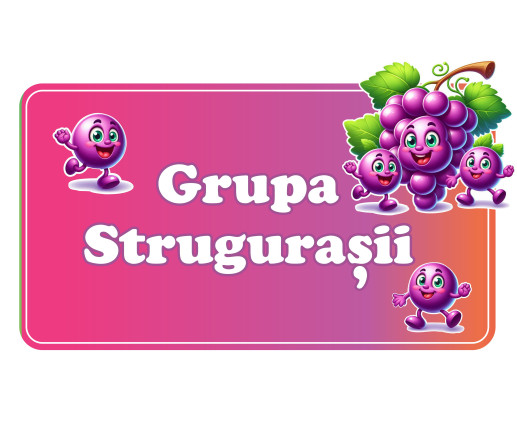 Placuță pentru ușă - Strugurel