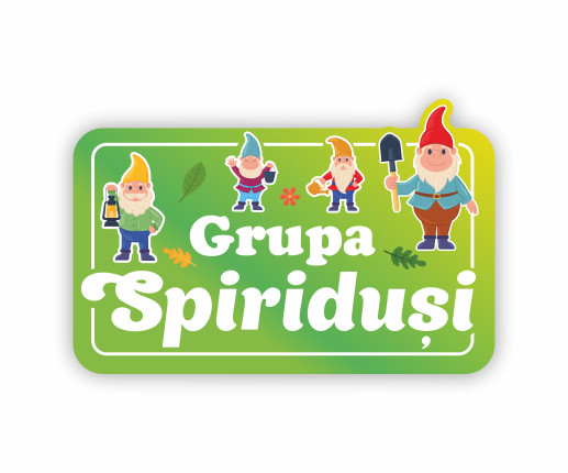 Placuță pentru ușă - Spiriduși