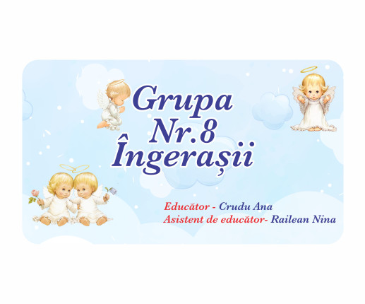Placuță pentru ușă - Îngeraș 1