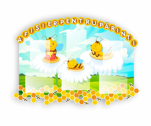 Afișier pentru părinți cu albinuțe