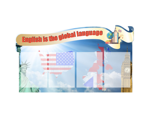 Panou English is the global language