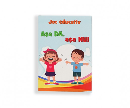 Cartonașe educative Așa da, așa nu!