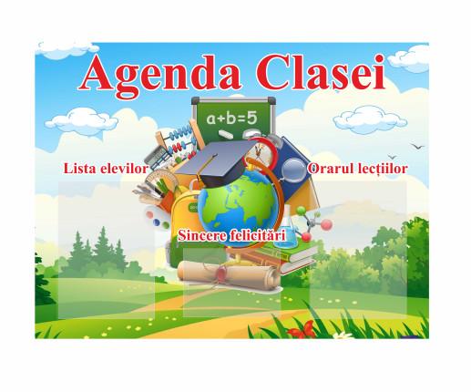 Agenda clasei globus