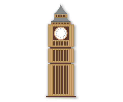 Panou Ceasul Big Ben 1
