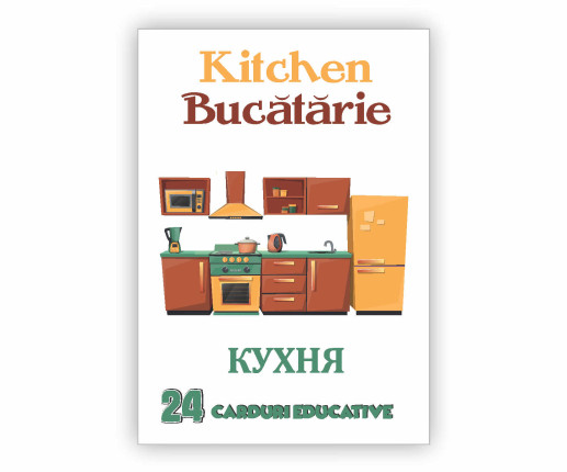 Cartonașe educative Bucătărie