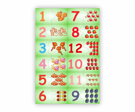 Puzzle cu cifre
