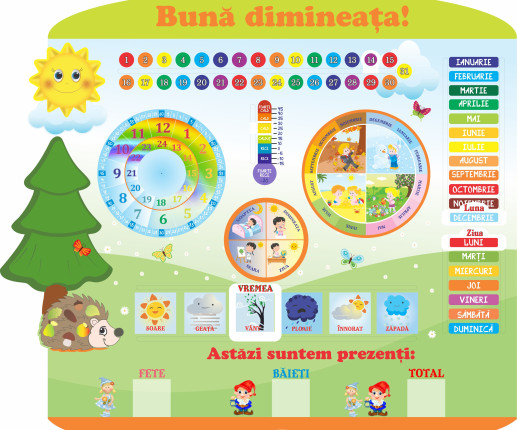 Calendarul Naturii cu buzunare