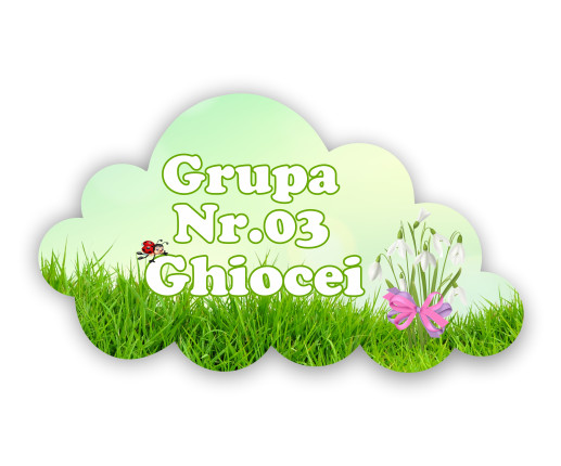 Placuță pentru ușă - Ghiocel