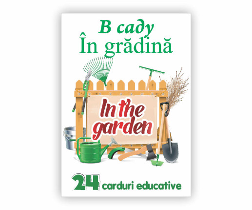 Cartonașe educative În grădină