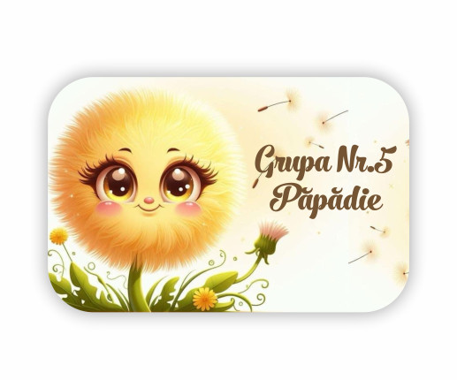 Placuță pentru ușă - Păpădie
