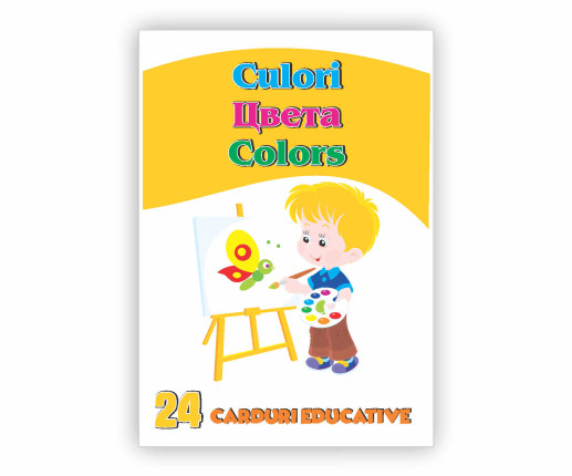 Cartonașe educative Culori