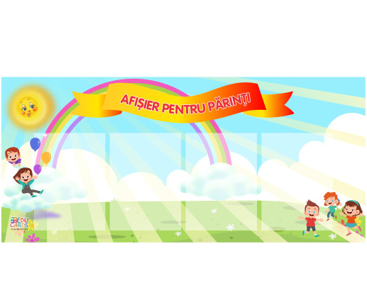 Afișier pentru părinți cu Soare 1