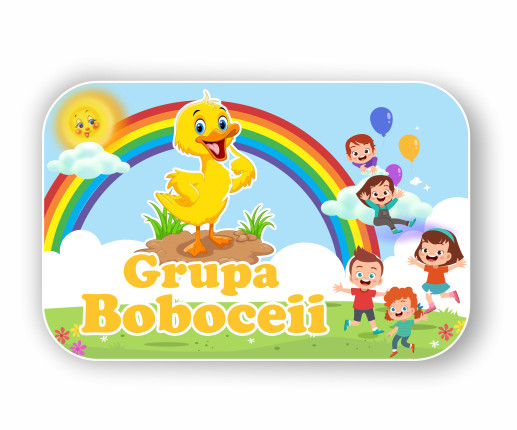 Placuță pentru ușă - Bobocel