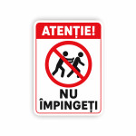 Plăcuță Atenție păstrați liniștea thumb-image 1
