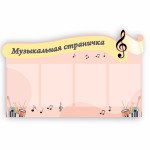 Панель Музыкальные ноты 1 thumb-image 1