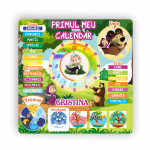 Primul meu calendar Mașa și Ursul 2 thumb-image 1