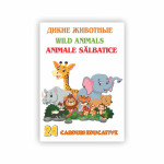 Cartonașe educative Animale sălbatice thumb-image 1