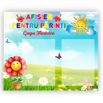 Стенд для родителей с цветами thumb-image 1