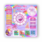 Primul meu calendar "Unicorn" thumb-image 1