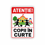 Plăcuță Copii în curte thumb-image 1