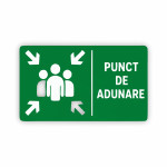 Plăcuță punct de adunare thumb-image 1