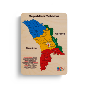 puzzle harta moldovei cu raioane